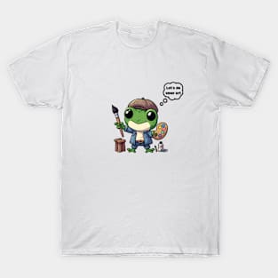 Frog Artist T-Shirt